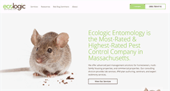 Desktop Screenshot of ecologicentomology.com